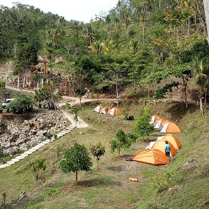 Camping Ground Green Canyon